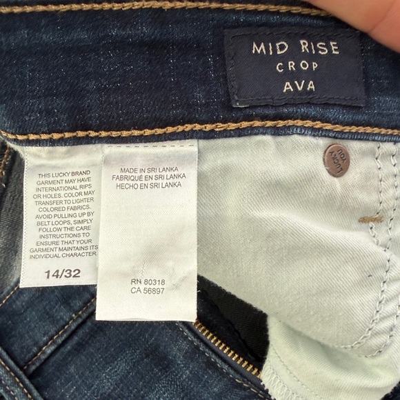 Lucky Brand Women's Dark Blue Capris - Picture 11 of 13